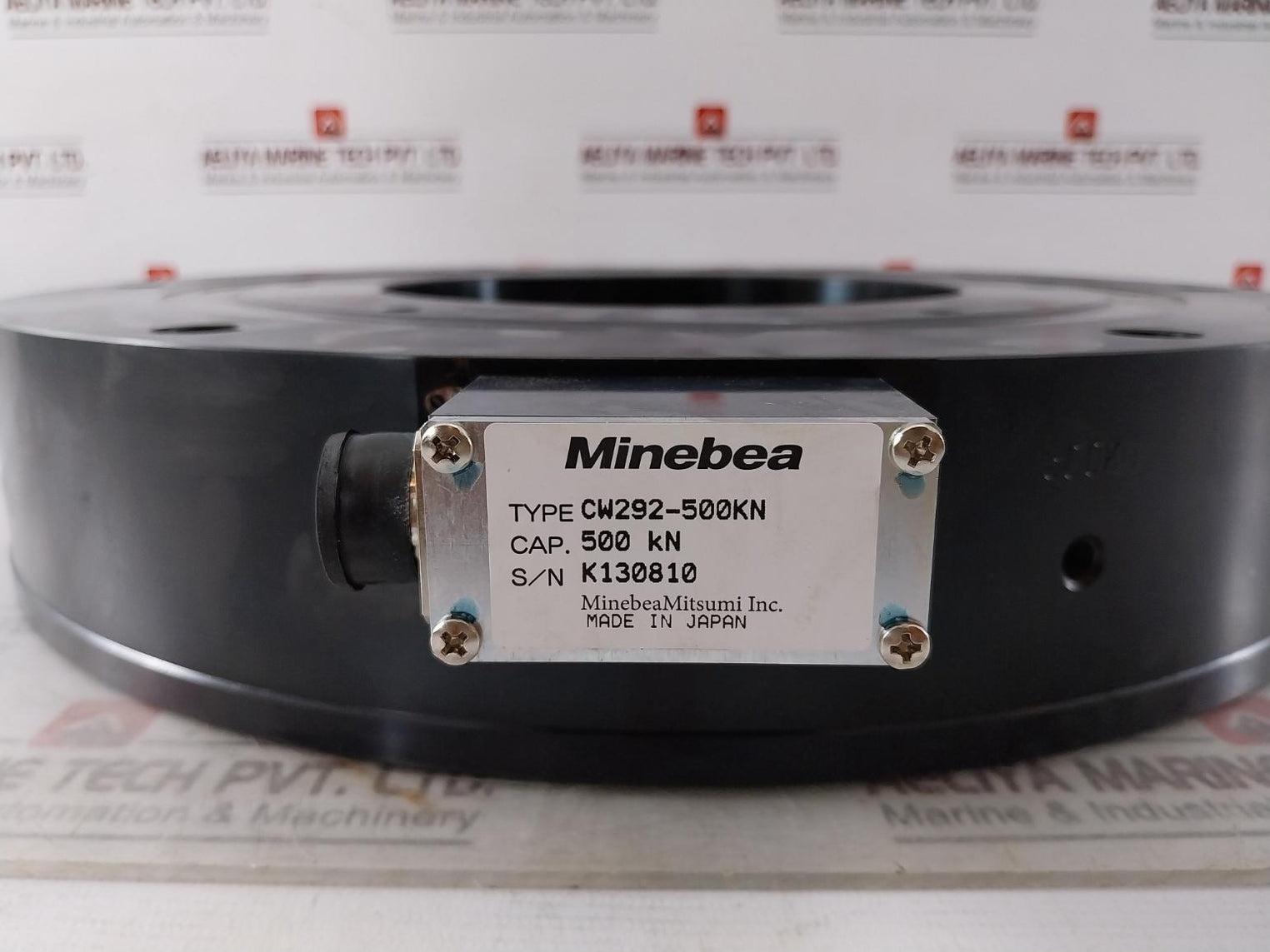 Minebeamitsumi Cw292-500Kn Load Cell 500 Kn 16.010 Ma 3.998 Ma 500 ΜOhm 5M