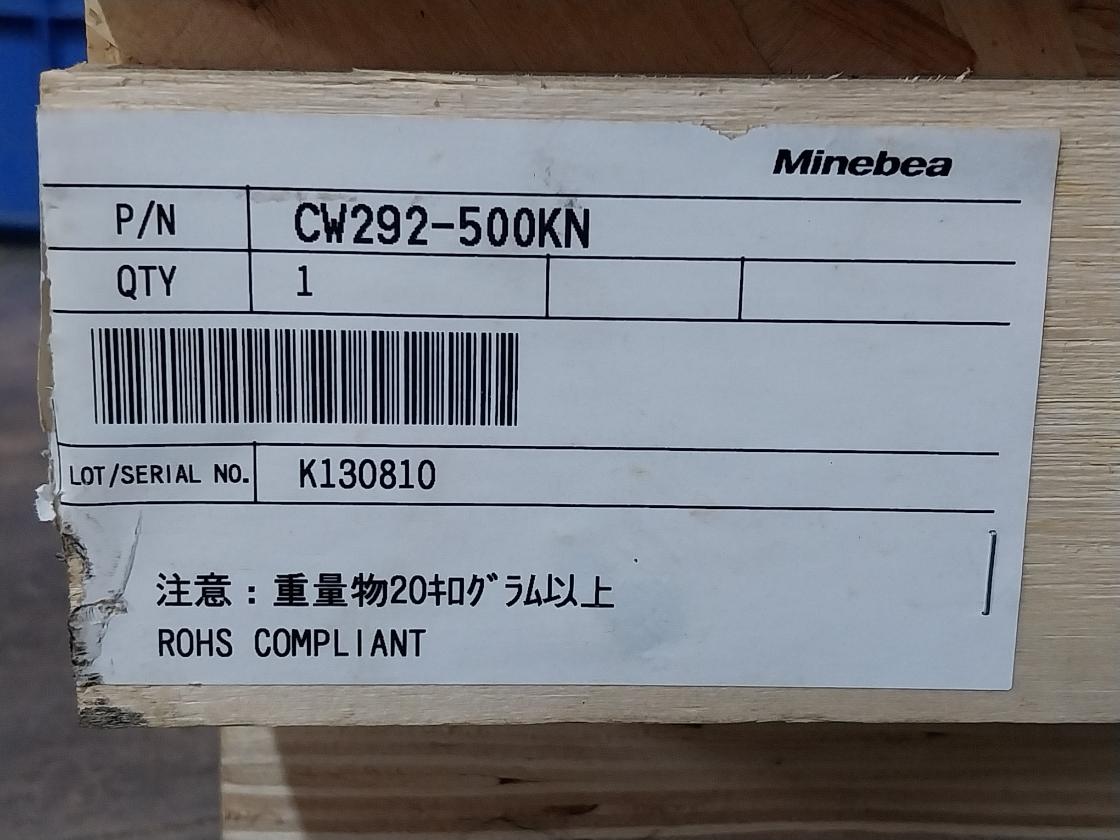Minebeamitsumi Cw292-500Kn Load Cell 500 Kn 16.010 Ma 3.998 Ma 500 ΜOhm 5M