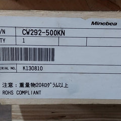 Minebeamitsumi Cw292-500Kn Load Cell 500 Kn 16.010 Ma 3.998 Ma 500 ΜOhm 5M