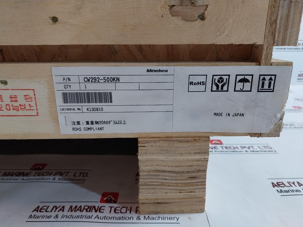 Minebeamitsumi Cw292-500Kn Load Cell 500 Kn 16.010 Ma 3.998 Ma 500 ΜOhm 5M