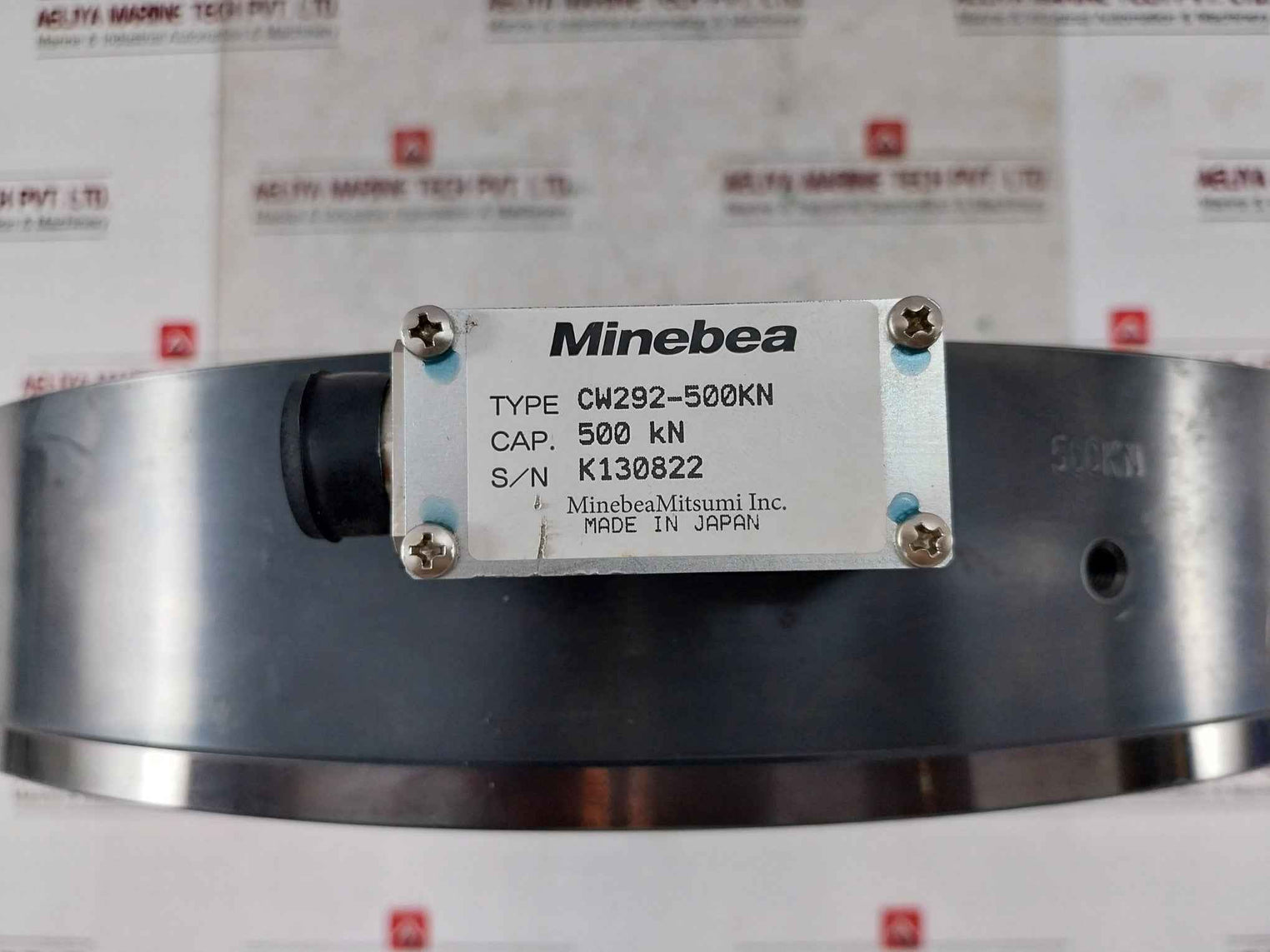 Minebeamitsumi Cw292-500Kn Load Cell With Cable Cab-503 500 Kn 24Vdc 16.018 Ma