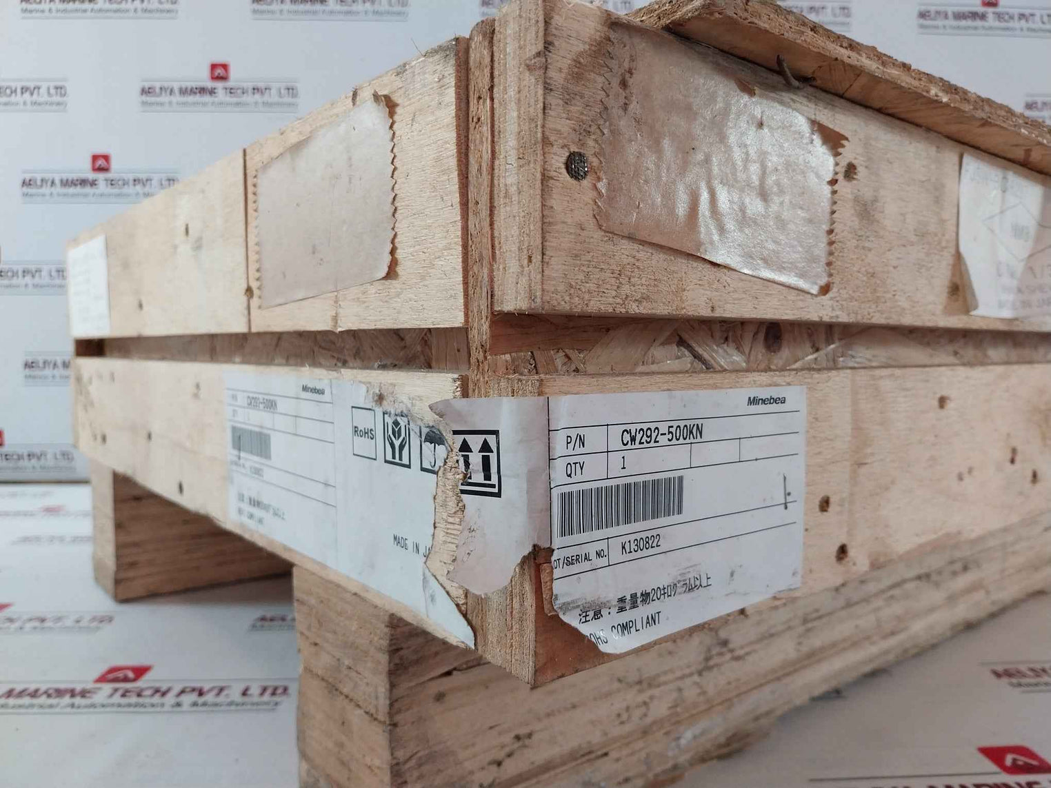 Minebeamitsumi Cw292-500Kn Load Cell With Cable Cab-503 500 Kn 24Vdc 16.018 Ma