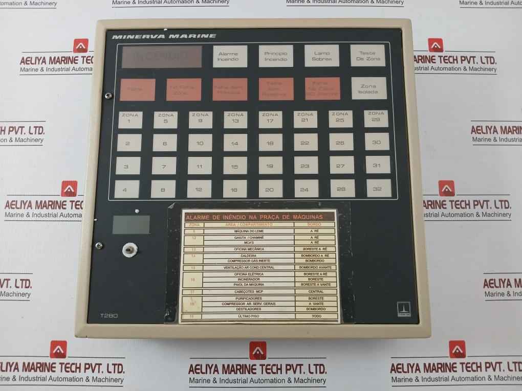 Minerva Marine Fire Alarm Panel T280