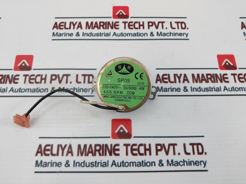 Ming Jong Electric Sp05 Synchronous Motor 220-240V~ 50/60Hz 4W