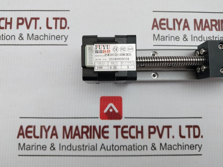 Mini Linear Rail Ball Screw Actuator Fsk30T2E100Bcb35 Fuyu Technology