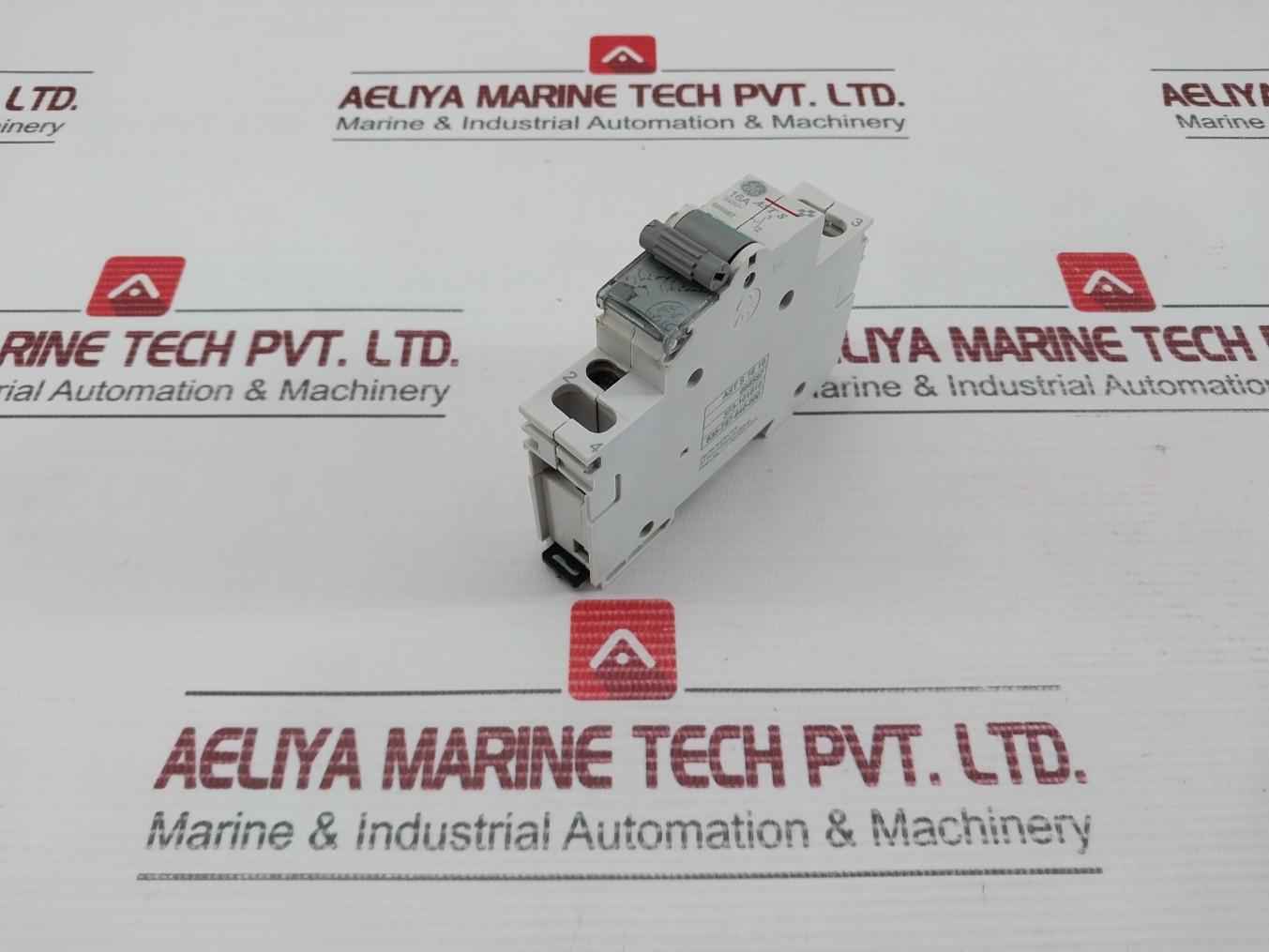 Miniature Circuit Breaker 240V 16A General Electric Part No. Ast S 16 10
