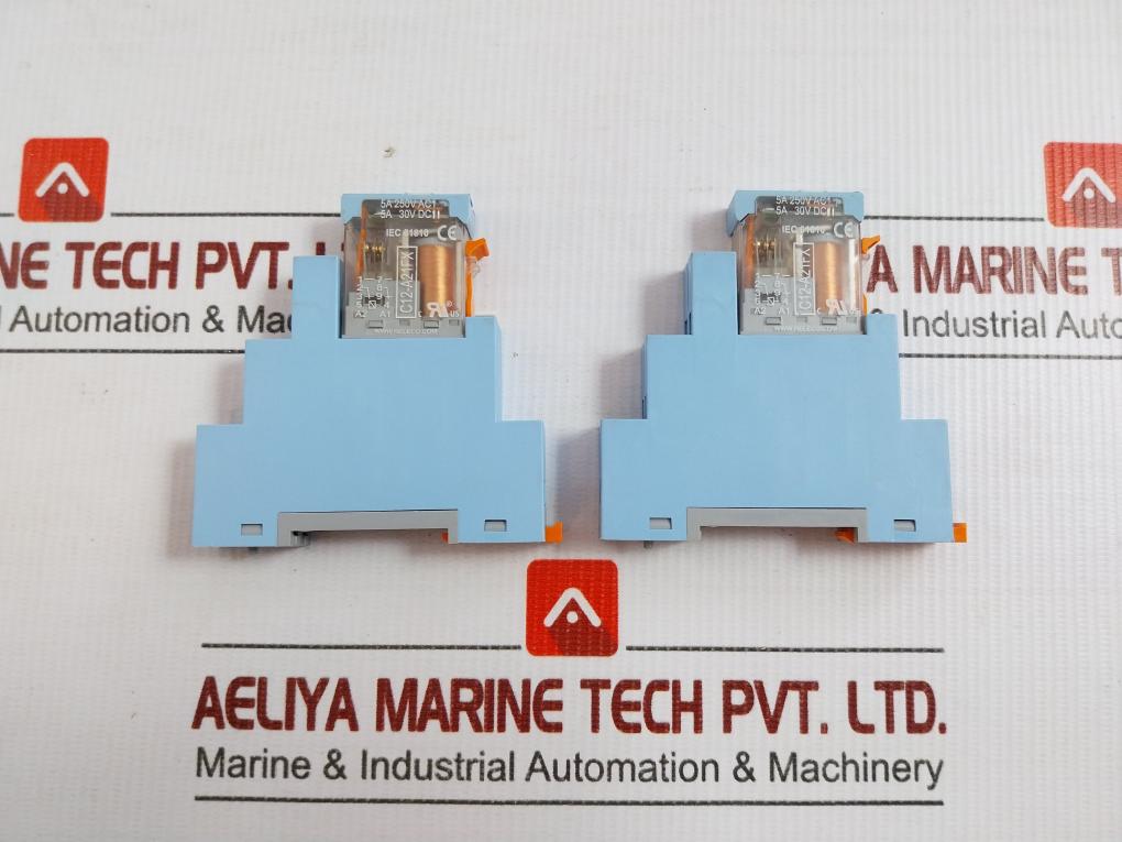 Miniature Plug-in Electromagnetic Power Relay C12-a21Fx Releco 5A 250V