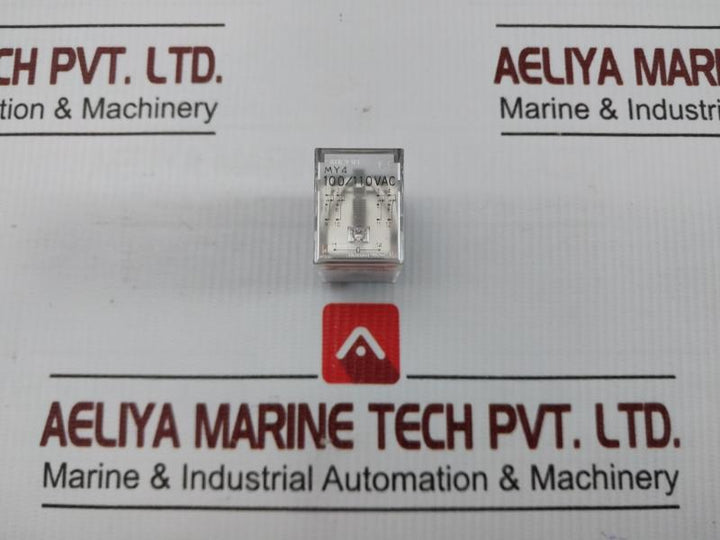 Miniature Power Relay 100/110 Vac Omron My4