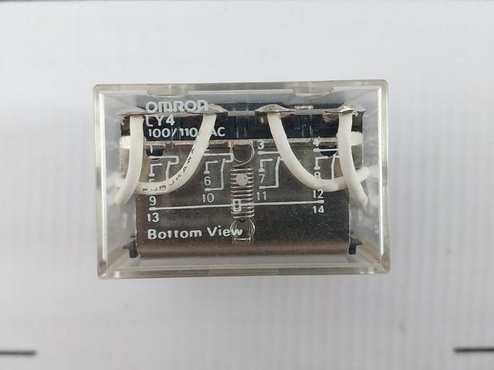 Miniature Power Relay Ly4 Omron 100/110 Vac