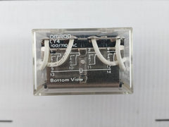 Miniature Power Relay Ly4 Omron 100/110 Vac