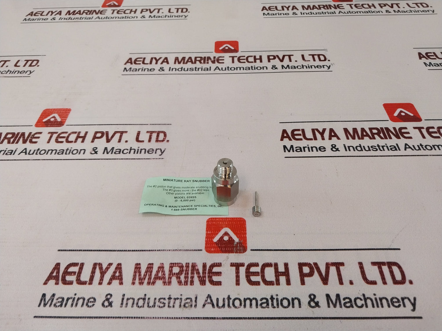 Miniature Ray Snubber 039Ss Stainless Steel 0-6,000 Psi