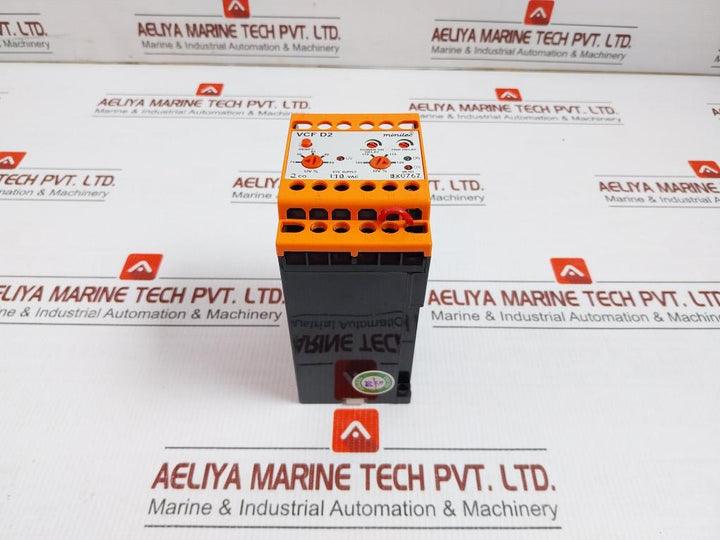 Minilec 110Vac Under/Over Voltage Monitoring Relay Vcf D2