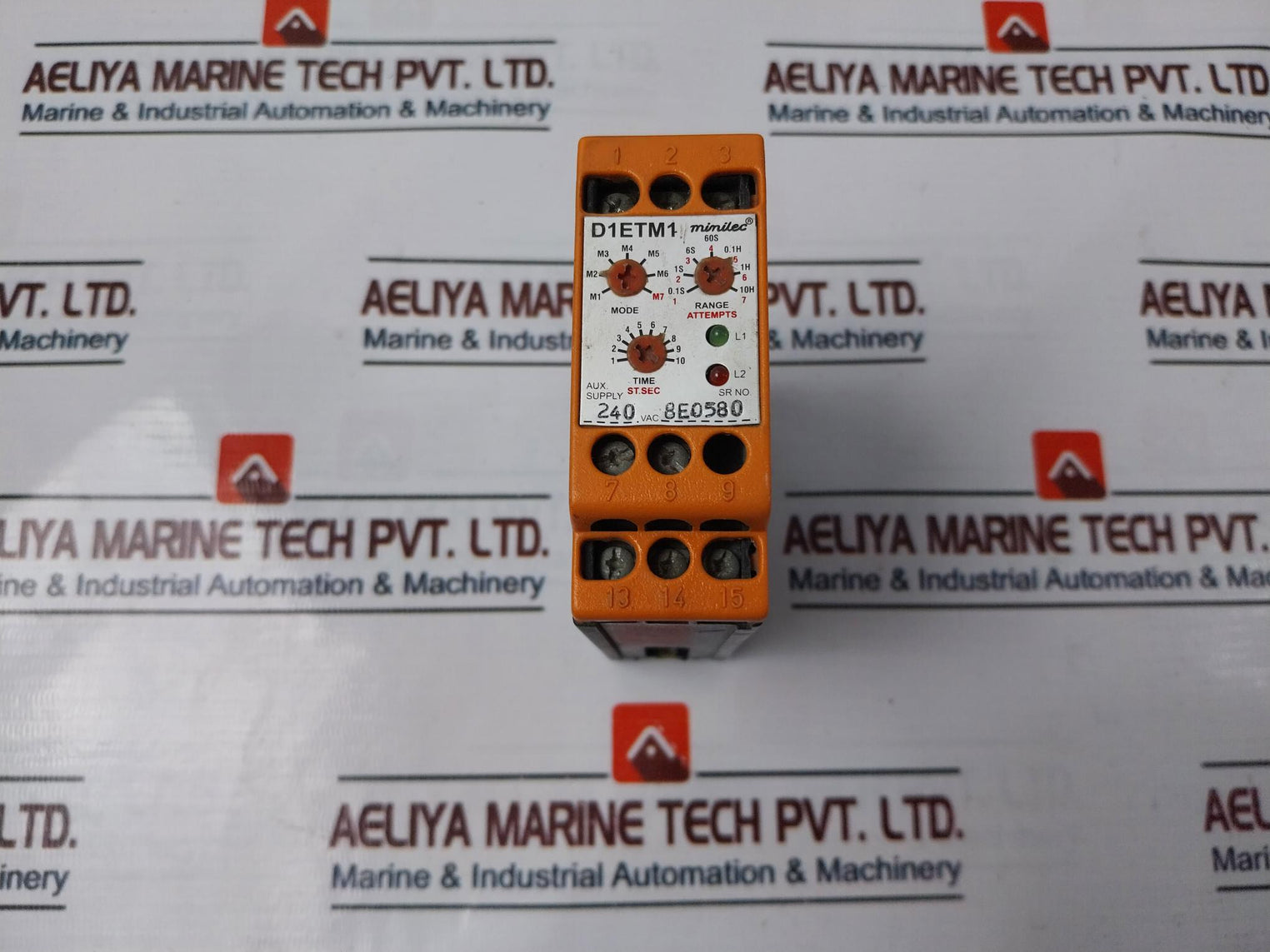 Minilec D1 ETM1 Electronic Multifunction Timer 240Vac