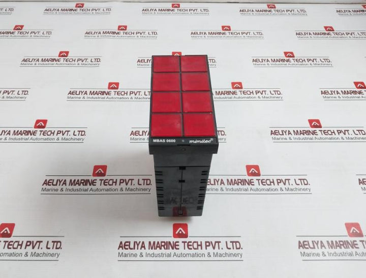 Minilec Mbas 0600 Wired Annunciator 90-270 Vac/Dc