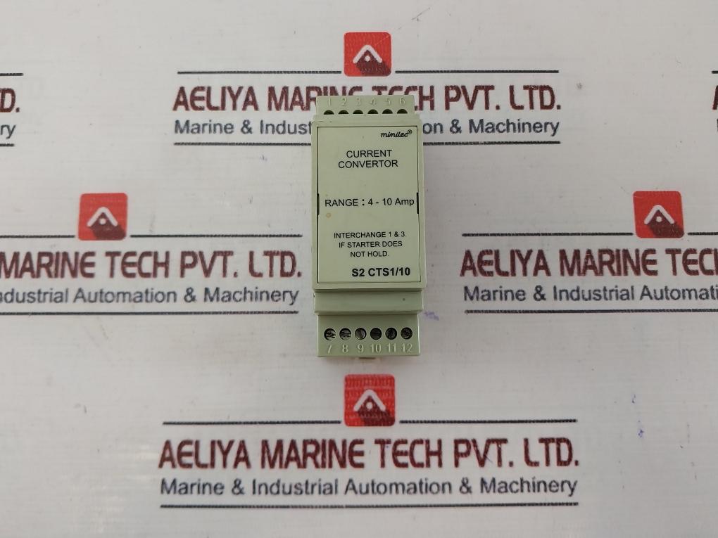 Minilec S2 CTS1/10 Current Convertor 4-10Amp