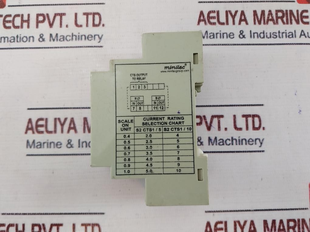 Minilec S2 Cts1/10 Current Convertor 4-10Amp