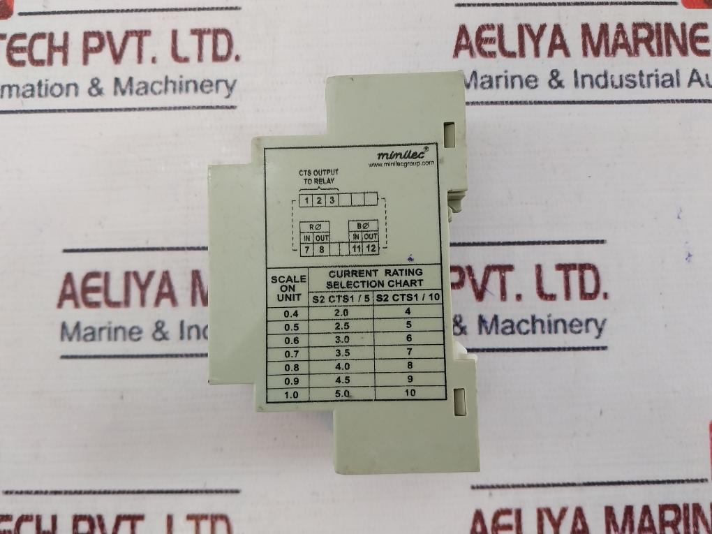 Minilec S2 CTS1/10 Current Convertor 4-10Amp