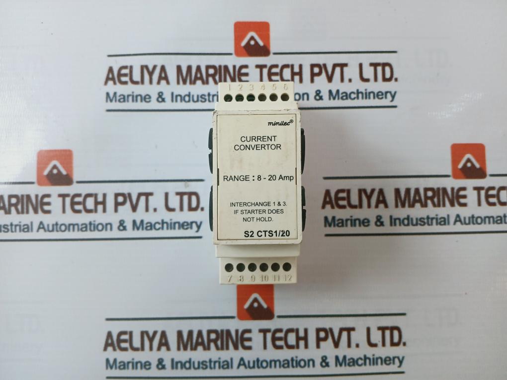 Minilec S2 Cts1/20 Current Convertor 8-20Amp