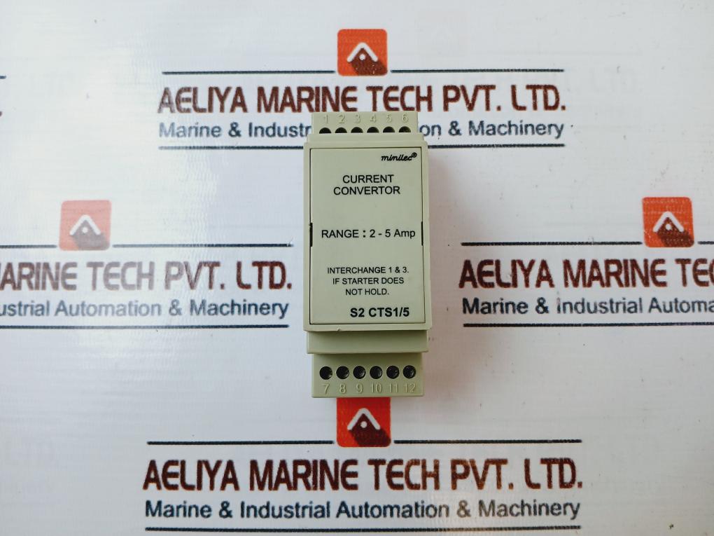 Minilec S2 Cts1/5 Motor / Pump Protection Relays