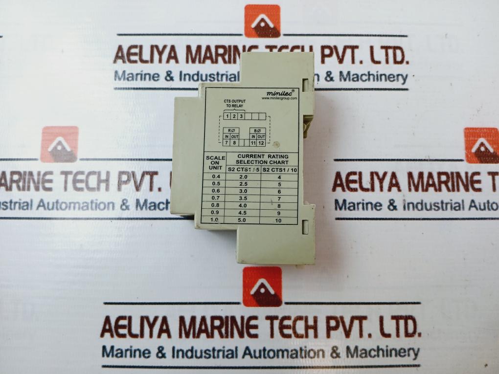 Minilec S2 Cts1/5 Motor / Pump Protection Relays