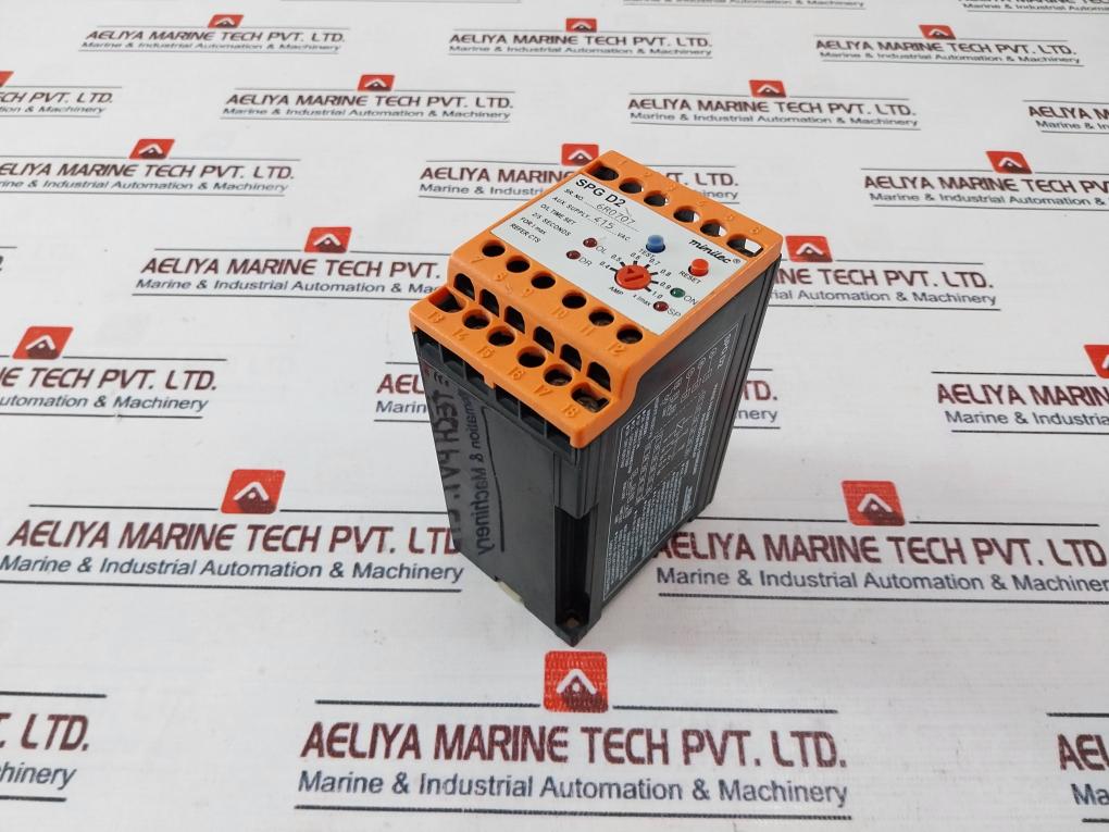 Minilec SPG D2 Overload Protection Relay 0.4–1.0amp
