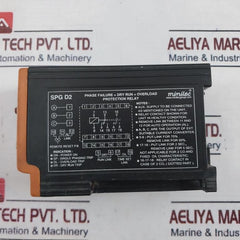 Minilec Spg D2 Phase Failure Protection Relay 240Vac