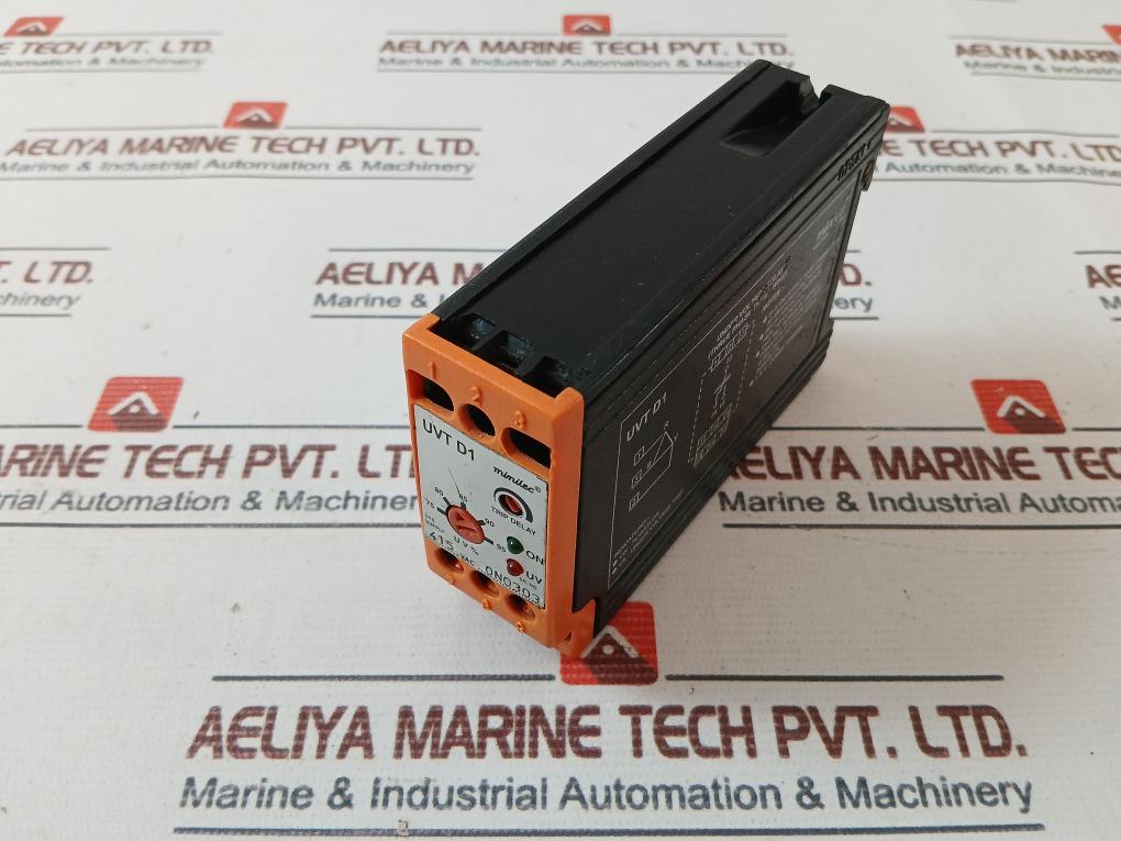 Minilec Uvt D1 Under Voltage Relay (Three Phase Three Wire) 415 Vac