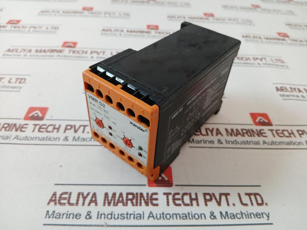 Minilec Vmr D2 Voltage Monitoring Relay 240 Vac