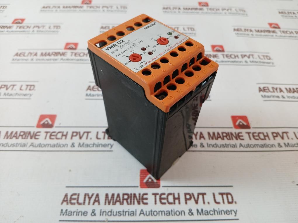 Minilec Vmr D2 Voltage Monitoring Relay 240 Vac