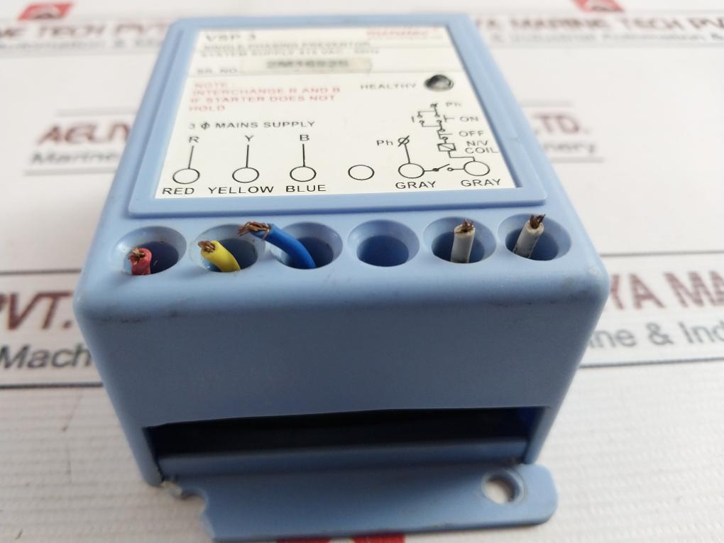 Minilec Vsp 3 Single Phasing Preventor 415 Vac 50Hz
