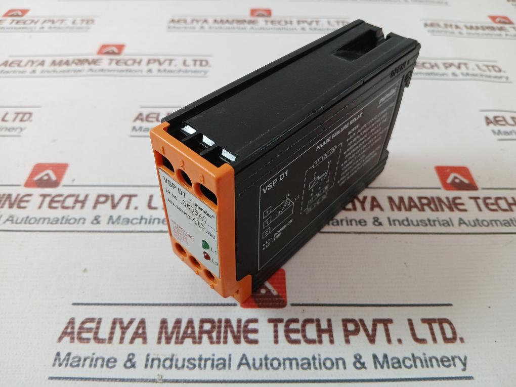 Minilec Vsp D1 Phase Failure Relay 415Vac