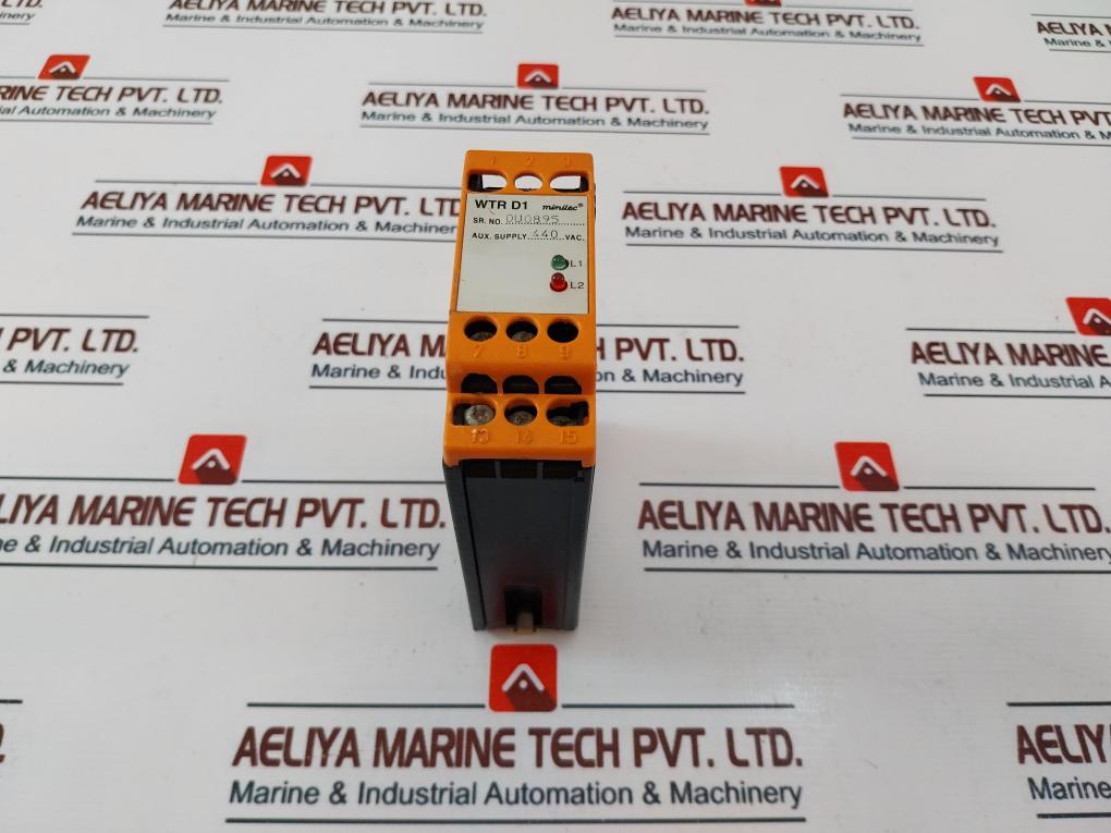 Minilec Wtr D1 Winding Temperature Protection Relay 440 Vac