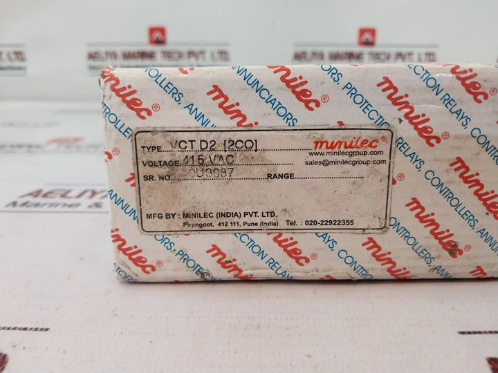 Minilec Vct D2 Under/Over Voltage Relay 415 Vac