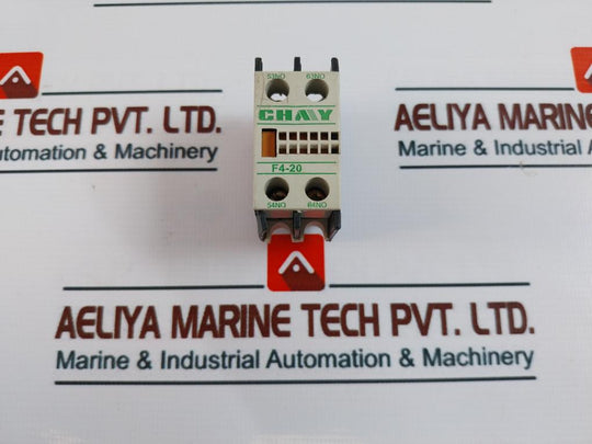 Minyang Electrical CHMY Auxiliary Contact Block F4-20 10A 660V
