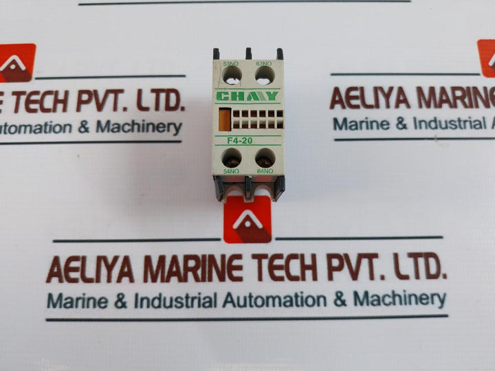 Minyang Electrical CHMY Auxiliary Contact Block F4-20 10A 660V