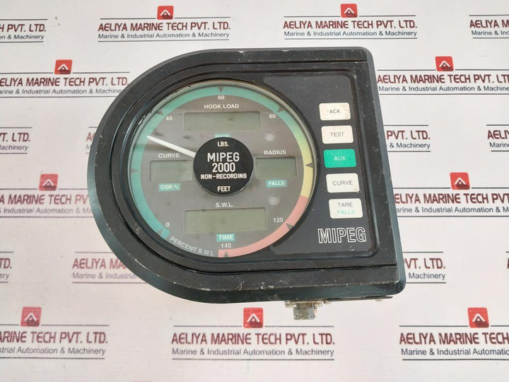 Mipeg Data Instrument Non- Recording 2000 Safe Load Indicator