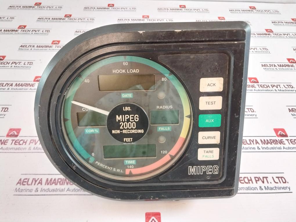 Mipeg Data Instrument Non- Recording 2000 Safe Load Indicator
