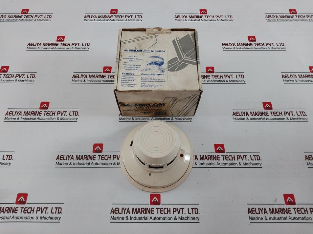 Mircom Mir2400A Mir Photoelectric Detection Smoke Detector Mod400 80-1.56 Volt