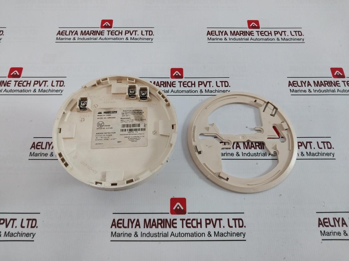 Mircom Mir2400A Mir Photoelectric Detection Smoke Detector Mod400 80-1.56 Volt