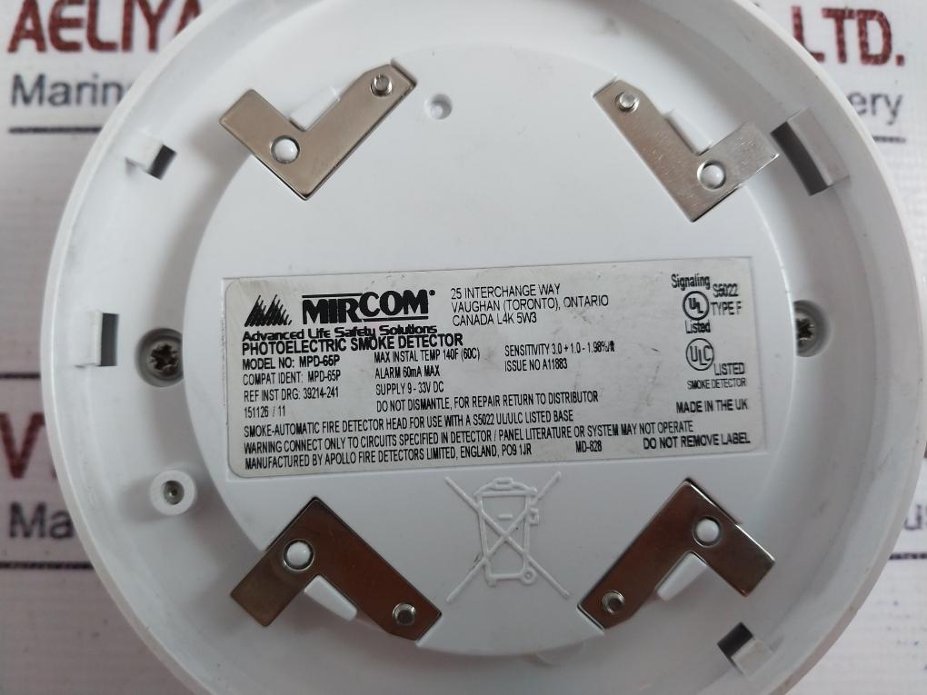 Mircom MPD-65P Photoelectric Kit