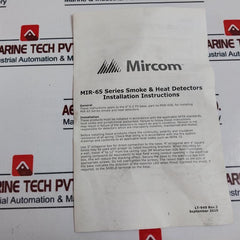 Mircom MPD-65P Photoelectric Kit