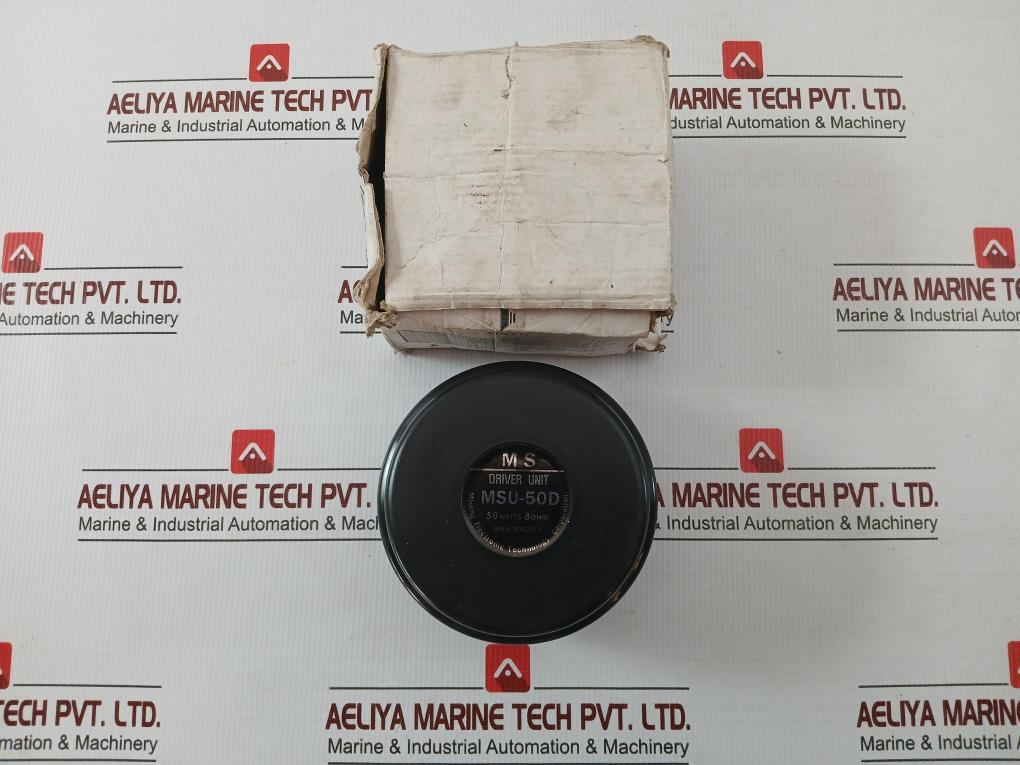 Misung Electronic 8 Ohms 117Mm Dia. X 91Mm Deep Msu-50D Driver Unit