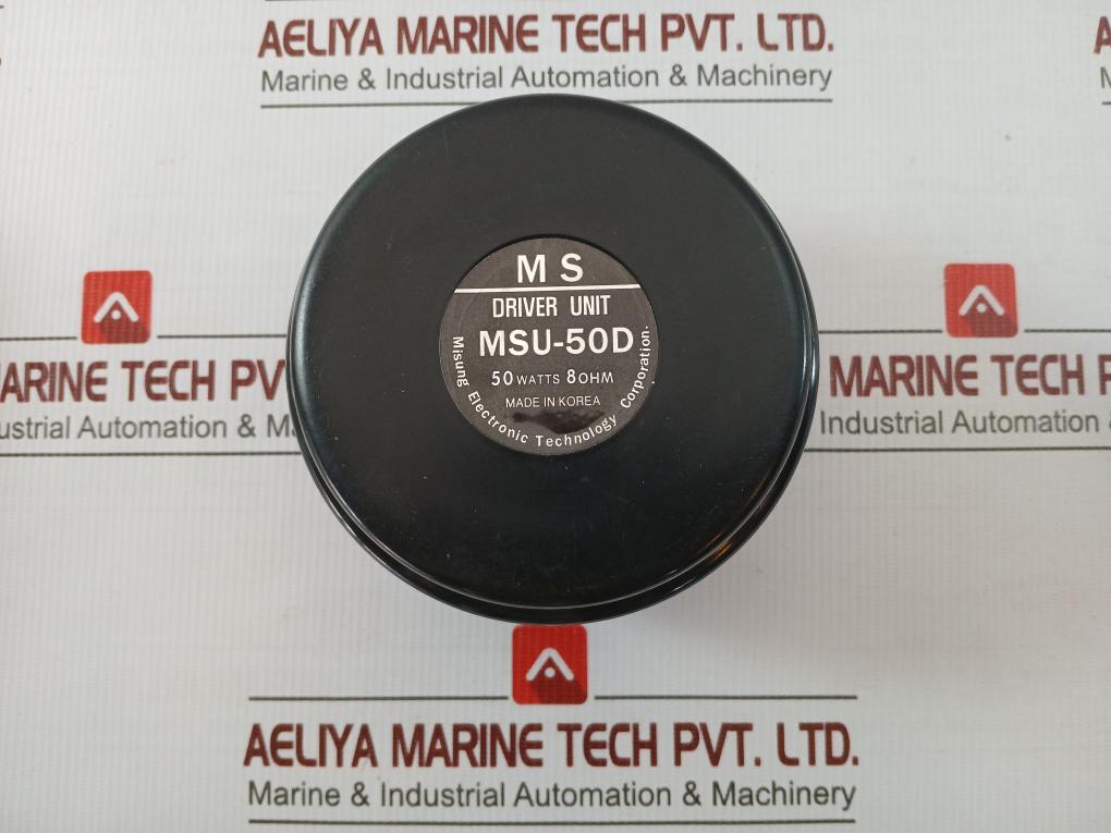 Misung Electronic 8 Ohms 117Mm Dia. X 91Mm Deep Msu-50D Driver Unit