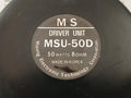 Misung Electronic 8 Ohms 117Mm Dia. X 91Mm Deep Msu-50D Driver Unit