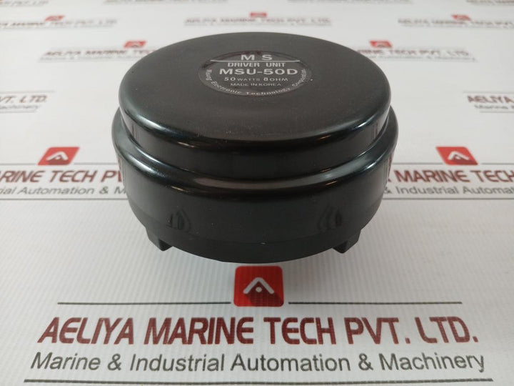 Misung Electronic 8 Ohms 117Mm Dia. X 91Mm Deep Msu-50D Driver Unit