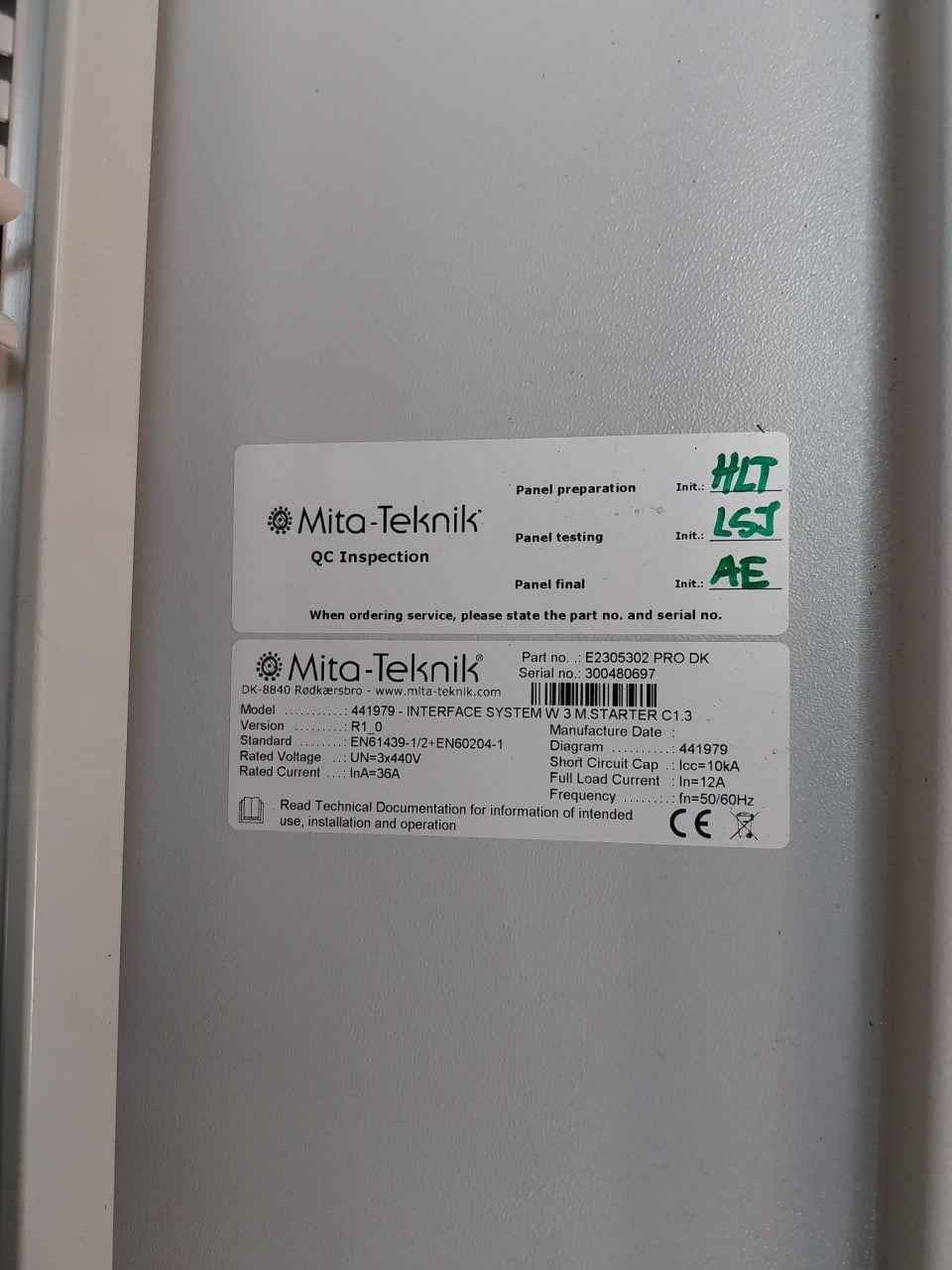 Mita-teknik E2305302 Pro Dk Desmi Control Panel For Energy Saving System 50/60hz