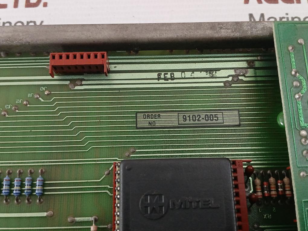 Mitel-1037112-01Ra-Rev-A-Miscellaneous-Printed-Circuit-Board-9102-005-210259-8