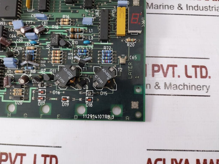 Mitel 112914302 Control Card 375430 Rev B.10