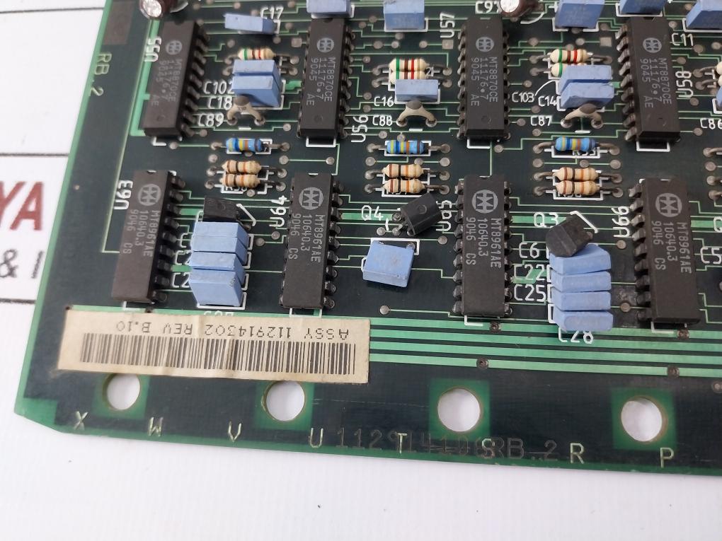 Mitel 112914302 Control Card 375430 Rev B.10