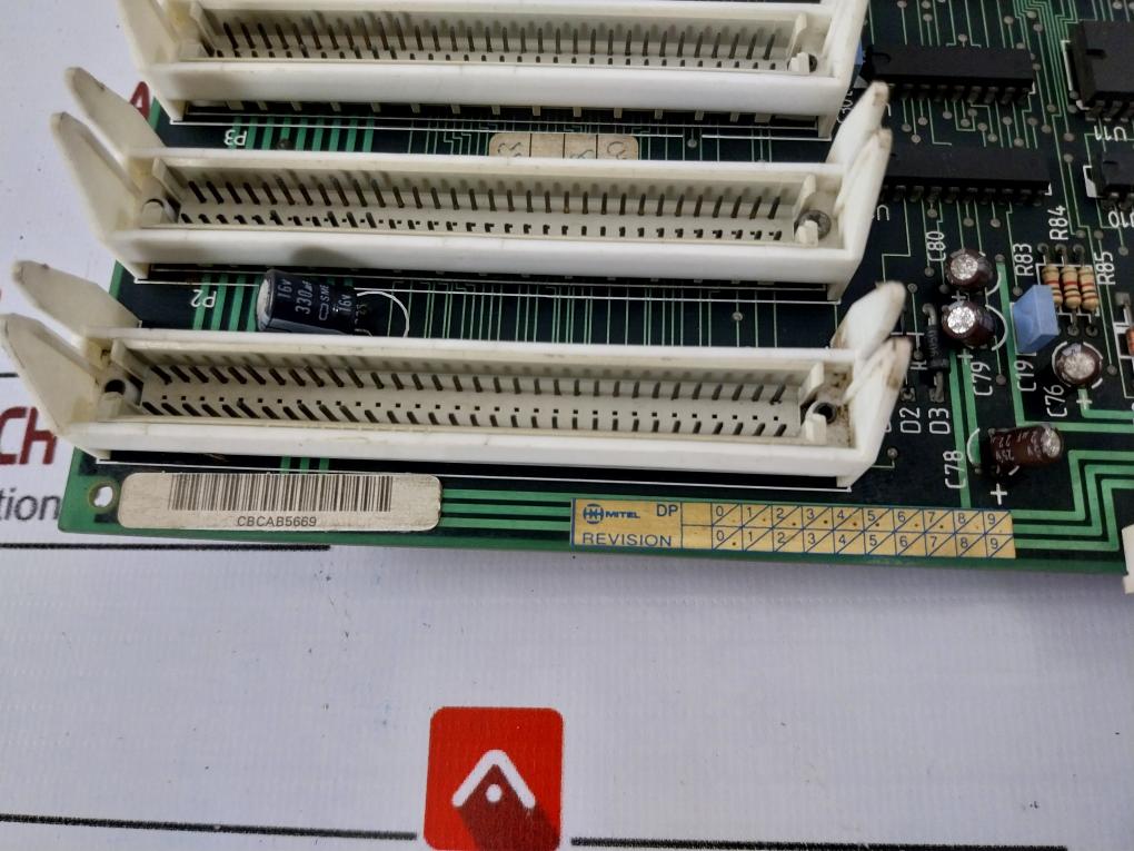 Mitel 112914302 Control Card 375430 Rev B.10